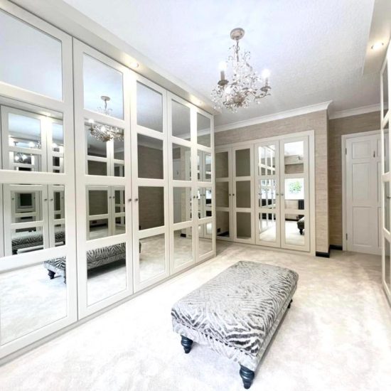 Luxury Mirrored Walk-in Wardrobes