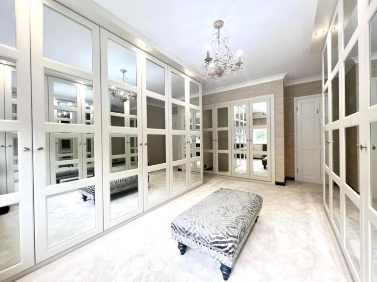 Luxury Mirrored Walk-in Wardrobes